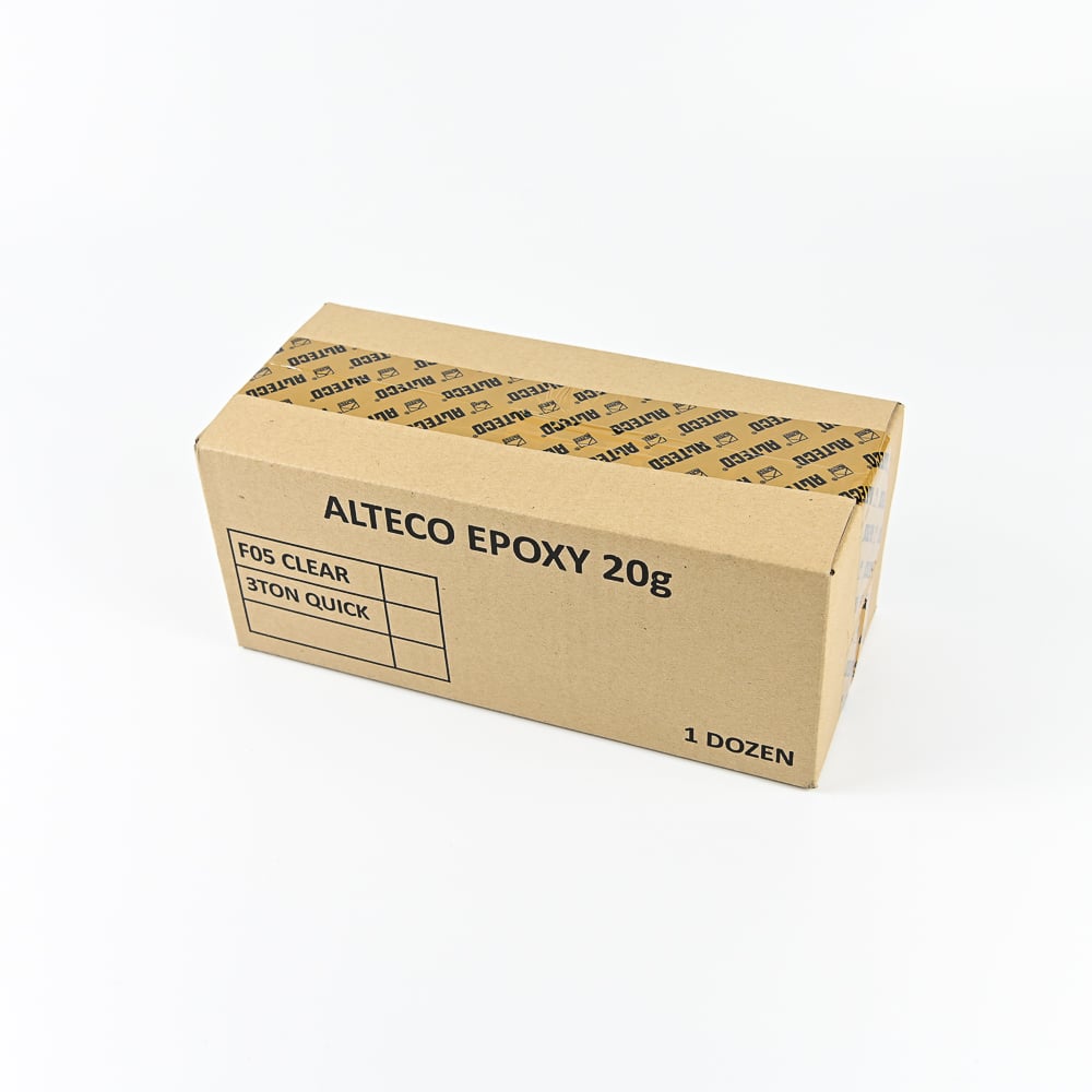 ALTECO-กาว-F05-สีใสติดเหล็กหลอดเล็ก-20-กรัม-12-โหล-ลัง